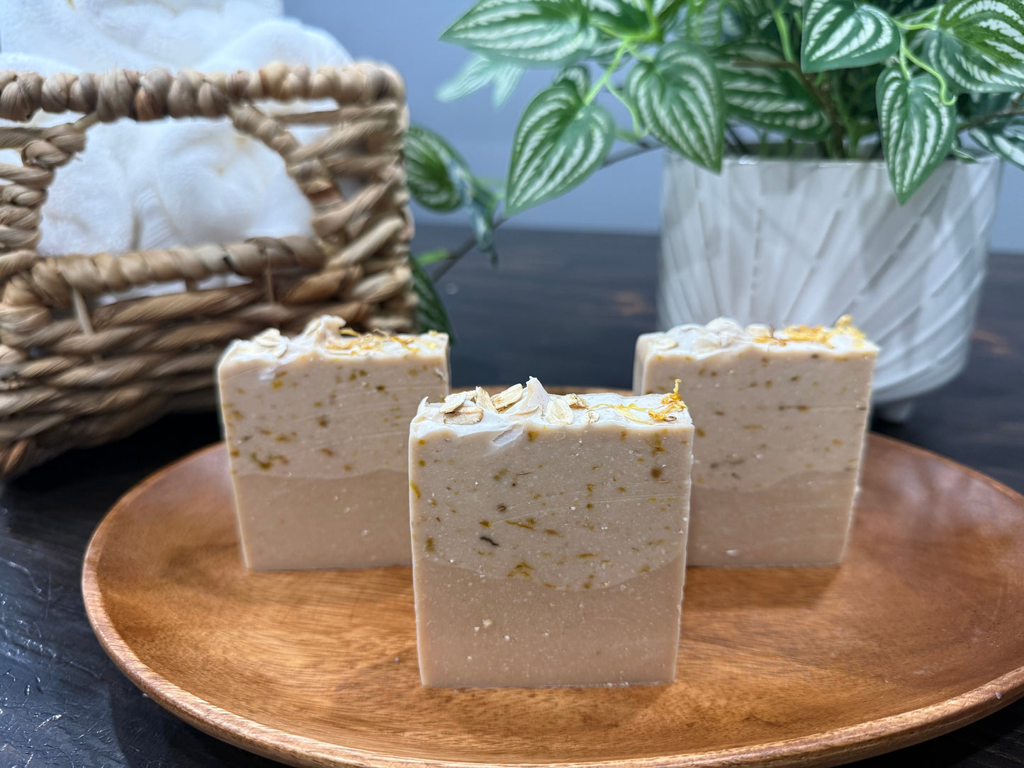 Oatmeal, Milk & Calendula Soap