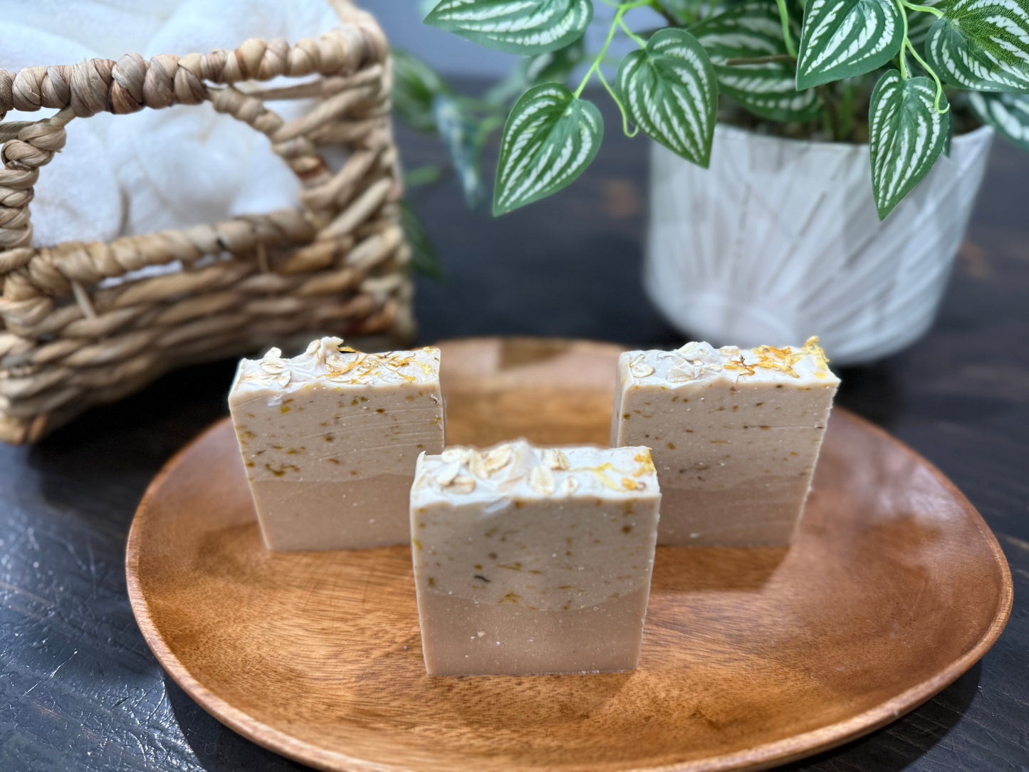 Oatmeal, Milk & Calendula Soap