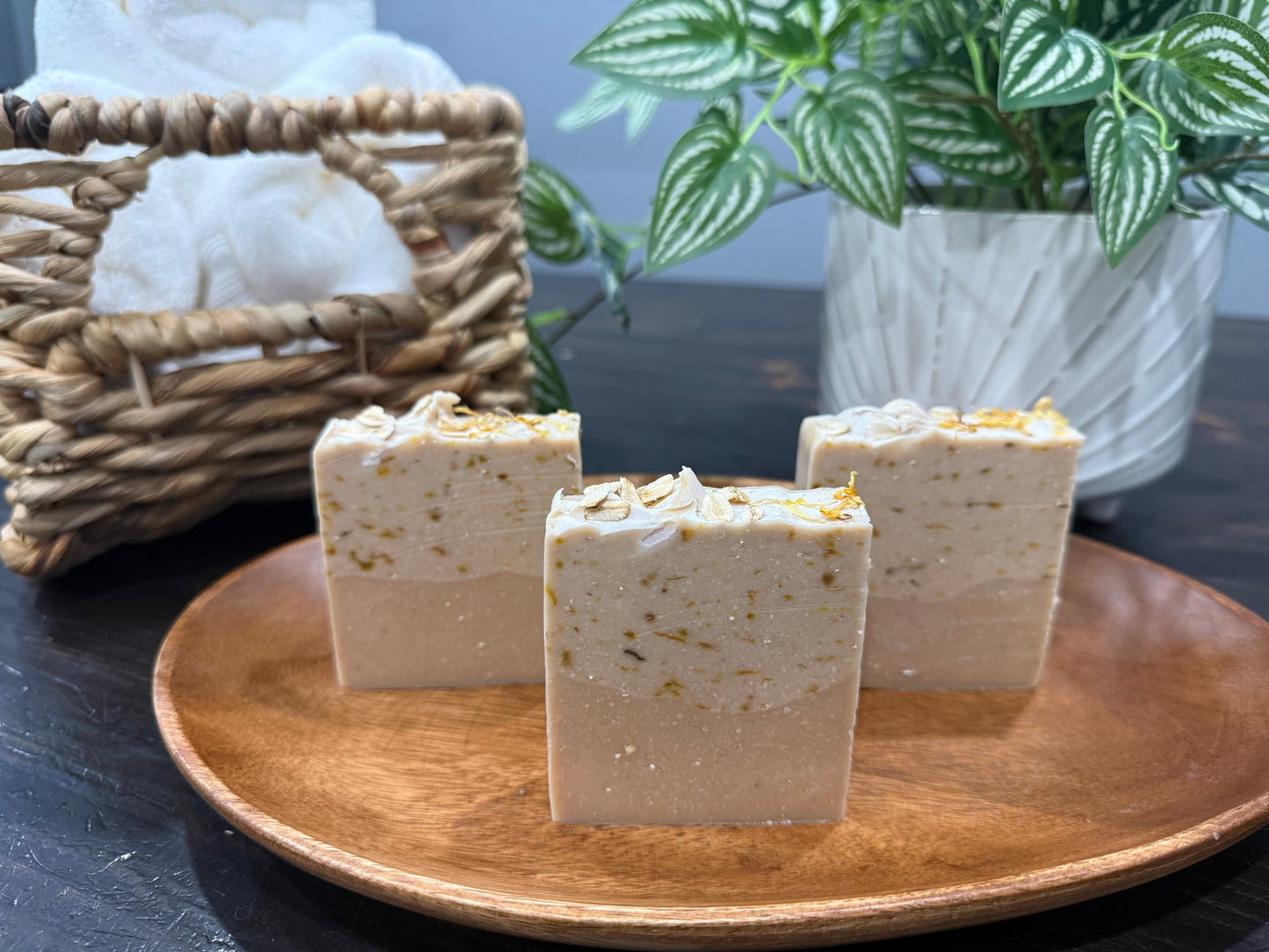 Oatmeal, Milk & Calendula Soap