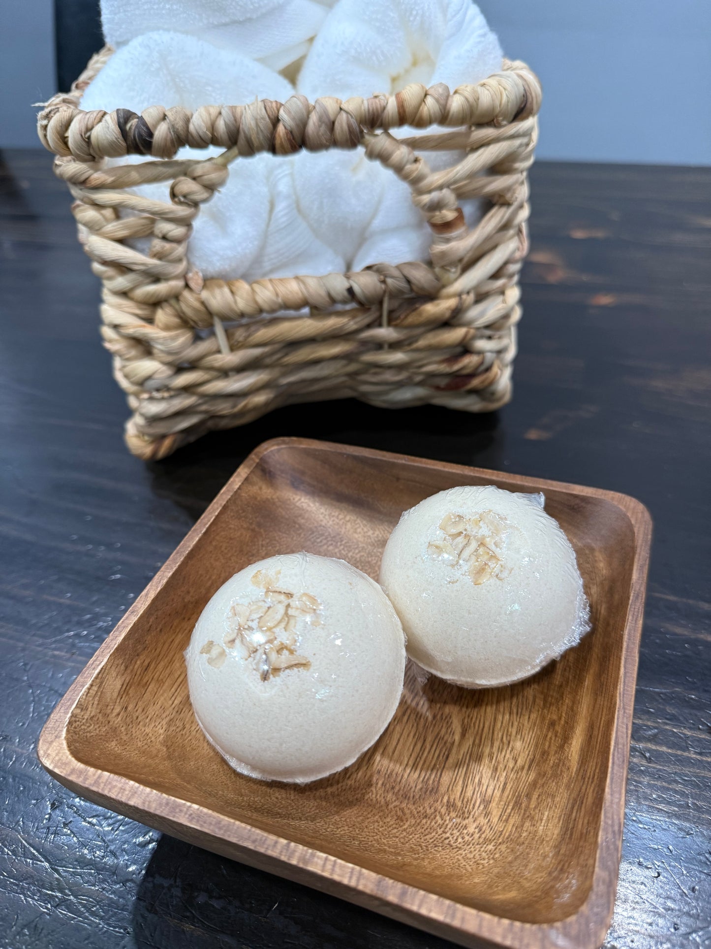 Oatmeal, Milk & Honey Bath Bomb