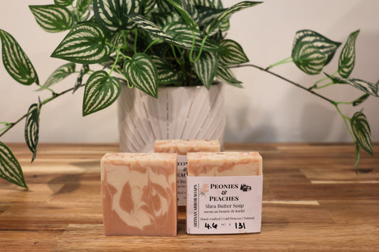 Peaches & Peonies Soap