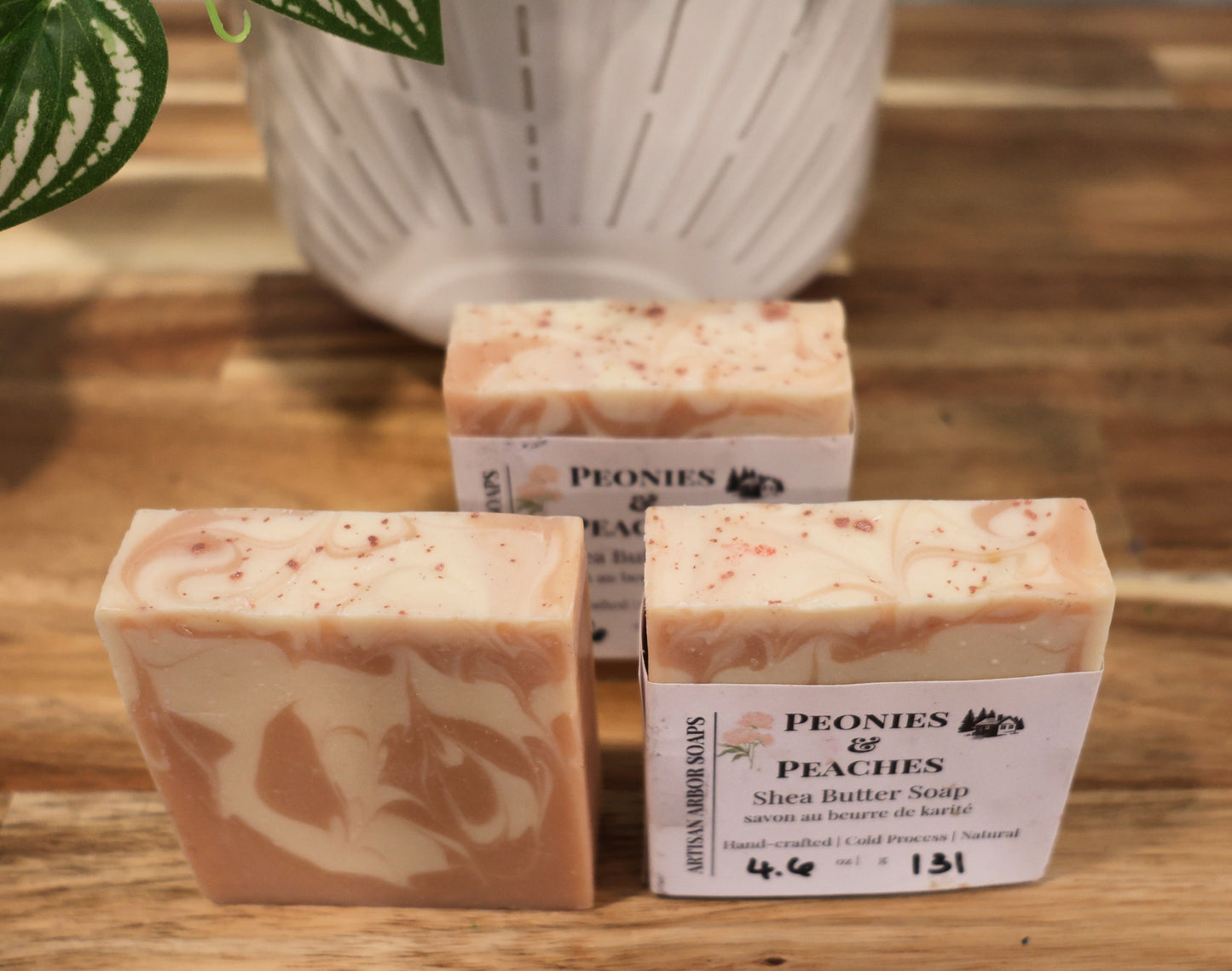 Peaches & Peonies Soap