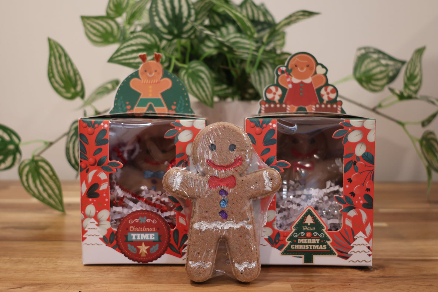 Gingerbread Man Bath Bomb - CLEARANCE